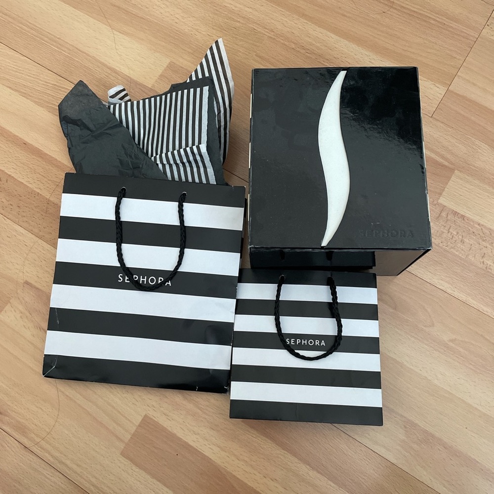 Sephora Gift Box and Bags
